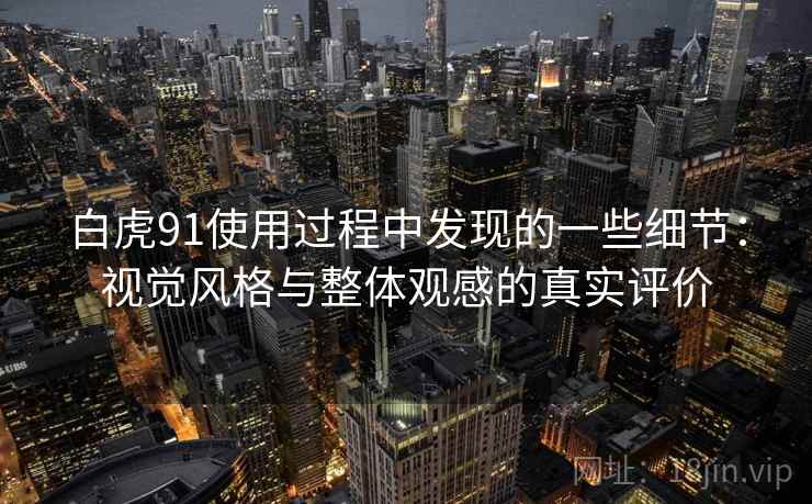 白虎91使用过程中发现的一些细节：视觉风格与整体观感的真实评价  第1张