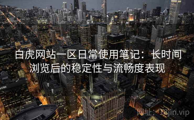 白虎网站一区日常使用笔记：长时间浏览后的稳定性与流畅度表现  第2张